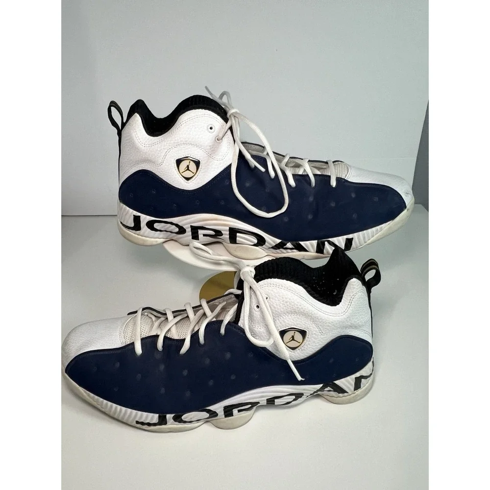 Size 17- Air Jordan Jumpman Team 2 Midnight Navy